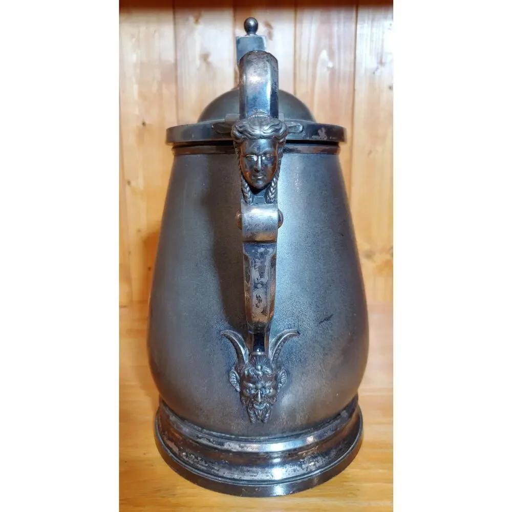 Meriden Britannia #48 Stag Water Pitcher - Circa 1860s